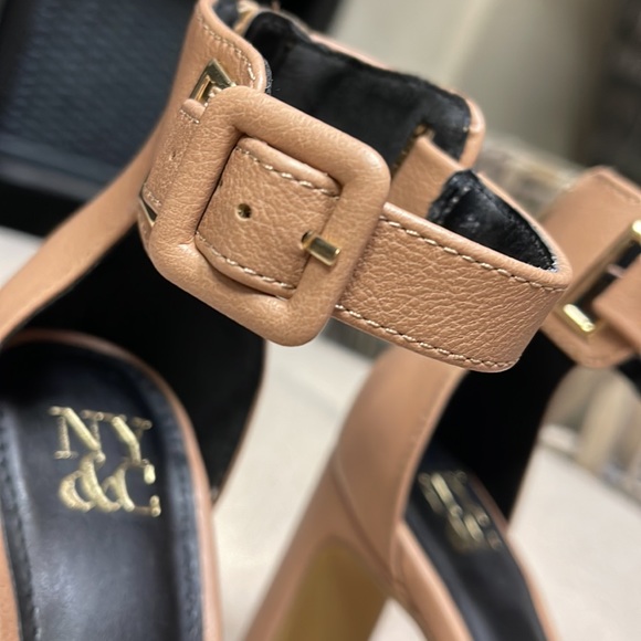 New York and Company NY&C Brand new Nude Heels size 6.5 - Picture 3 of 9